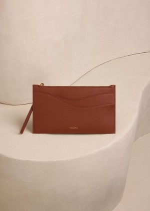 Polene Sierra Pouch Brune | Norge_P69161