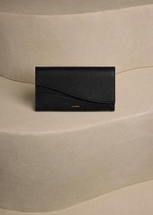 Polene Sierra Wallet Svarte | Norge_P85271