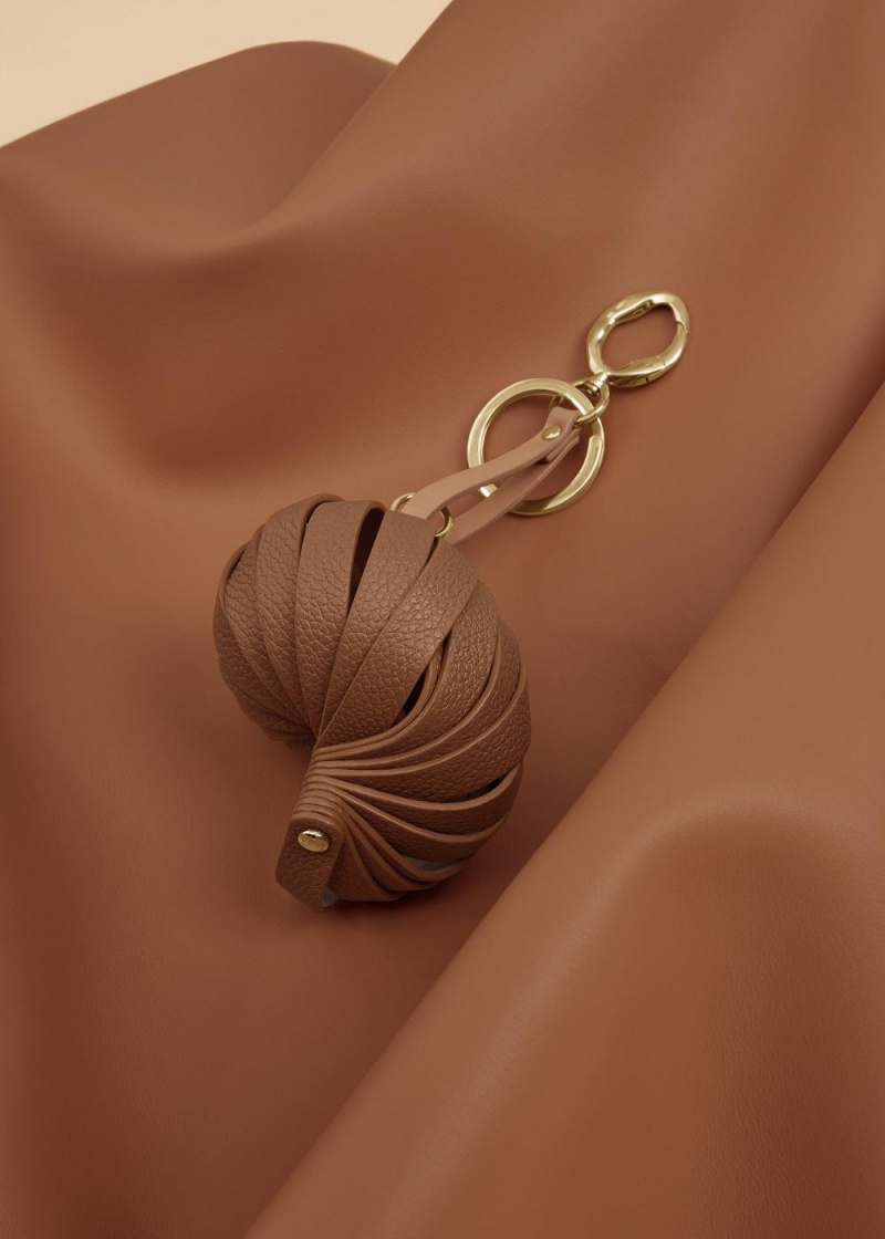 Polene Elis Keyring Brune | Norge_P48676