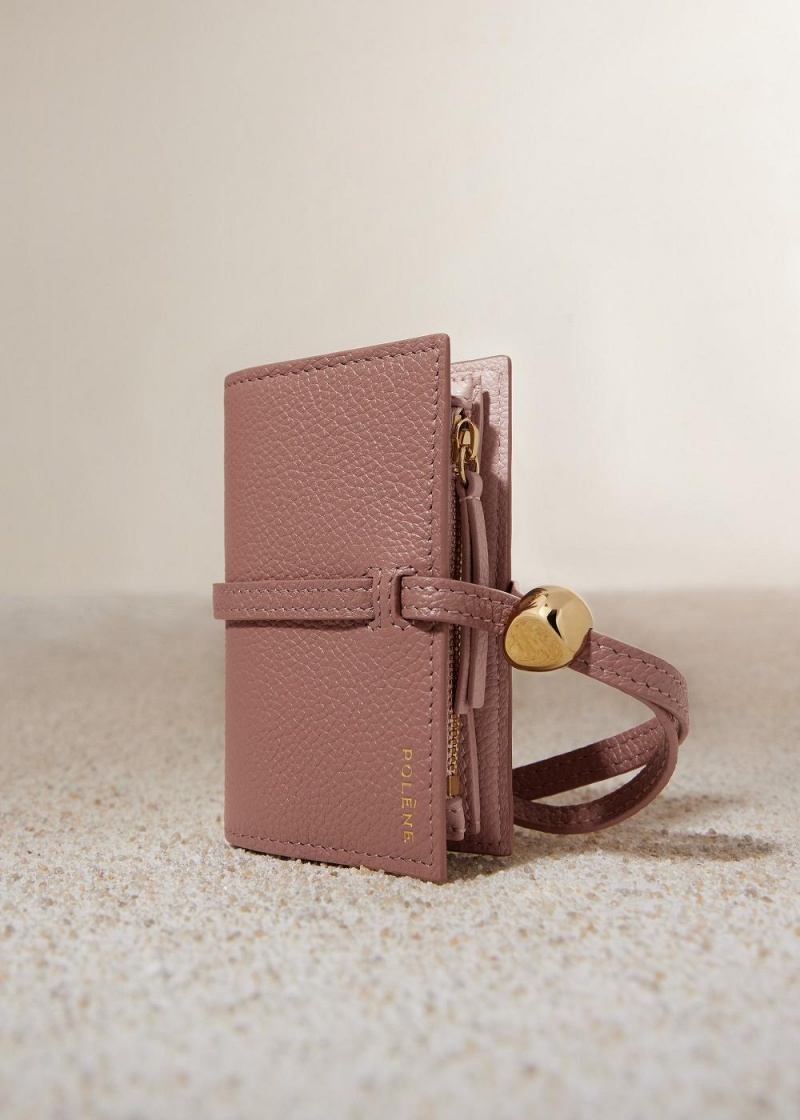 Polene Kayé Card Holder Rosa | Norge_P62926