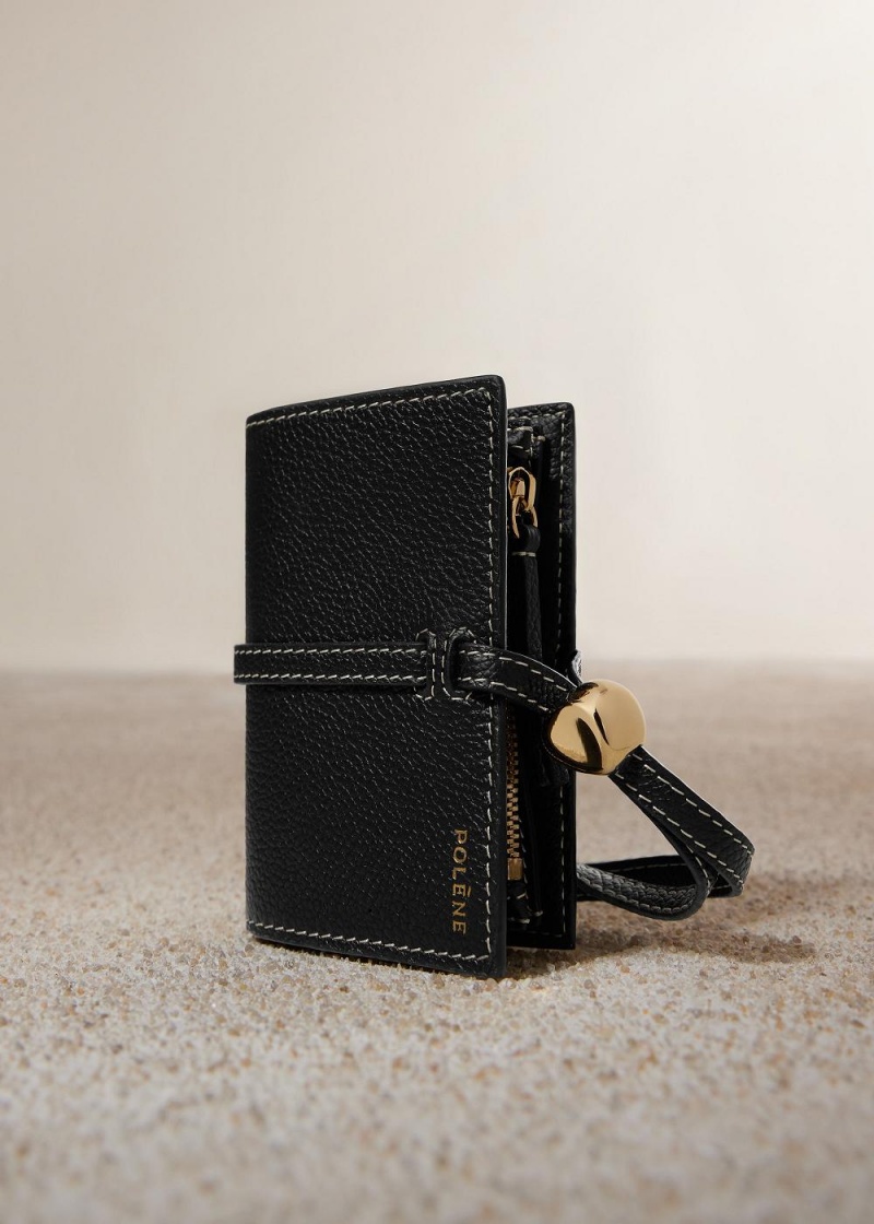 Polene Kayé Card Holder Svarte | Norge_P79620