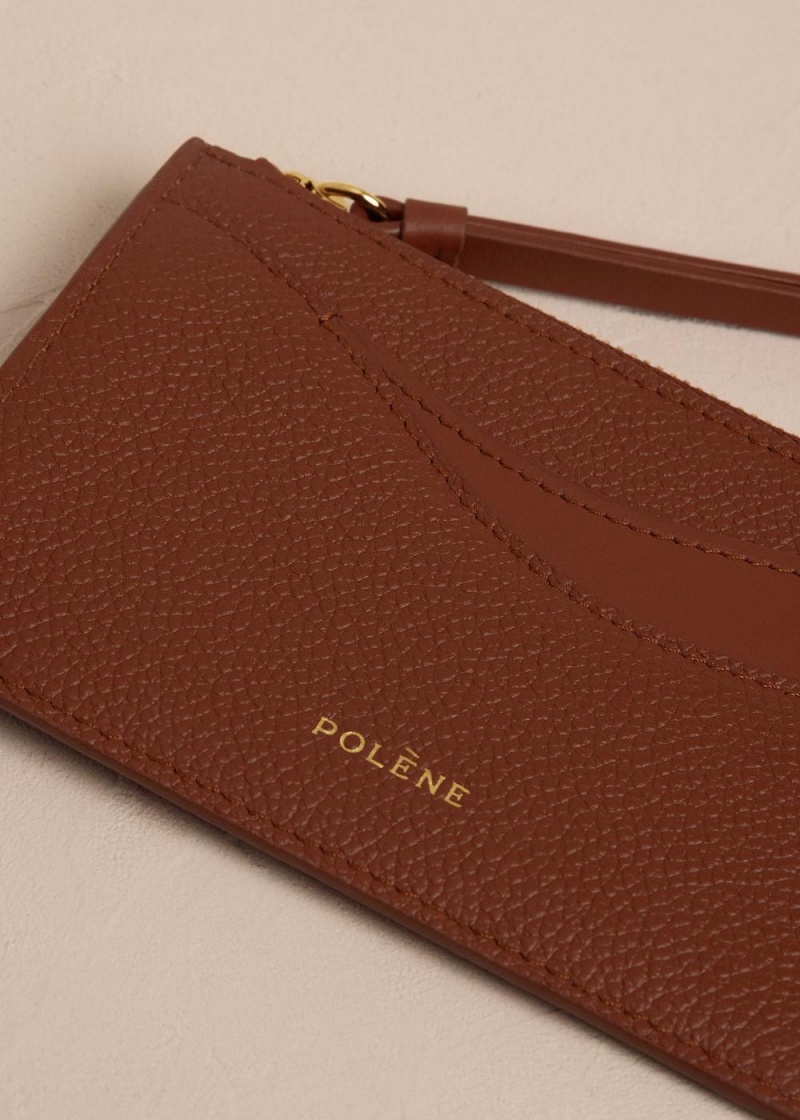 Polene Sierra Mini Pouch Brune | Norge_P81694