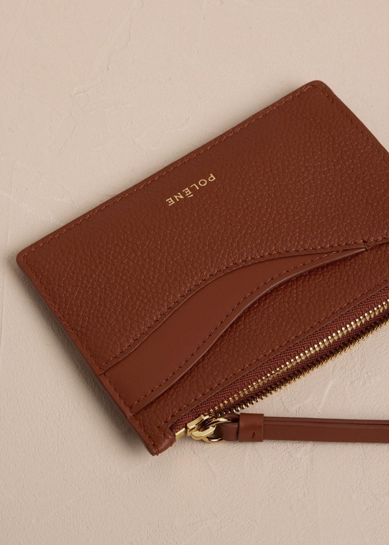 Polene Sierra Mini Pouch Brune | Norge_P81694