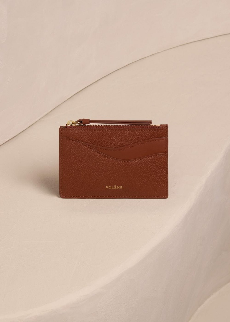 Polene Sierra Mini Pouch Brune | Norge_P81694