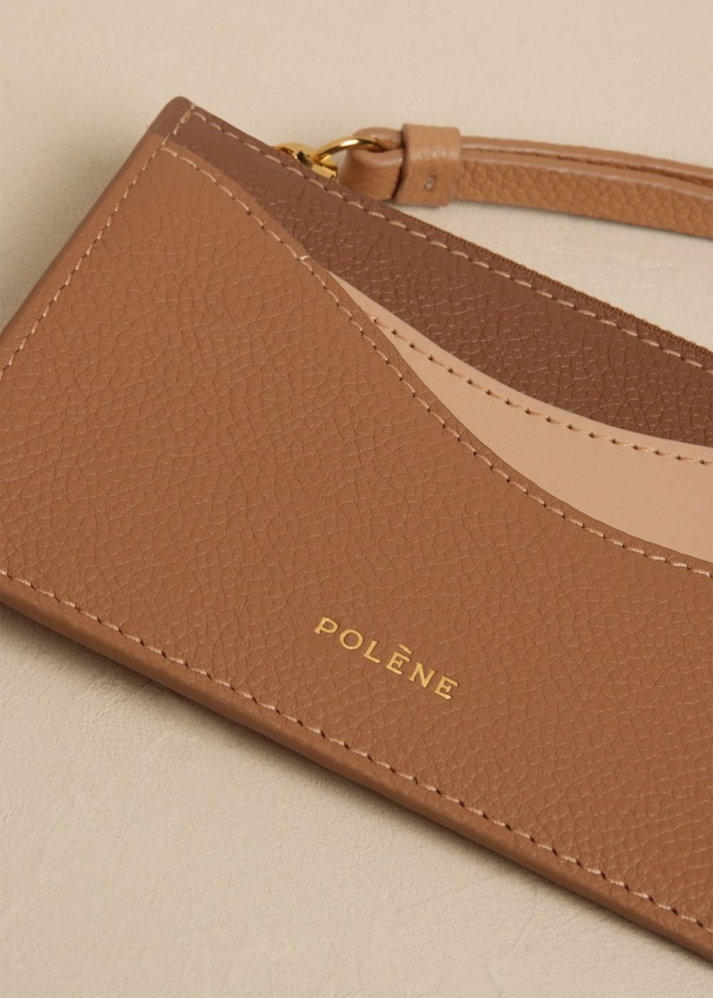 Polene Sierra Mini Pouch Brune | Norge_P99634