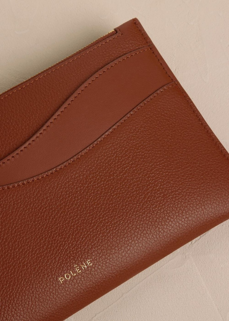 Polene Sierra Pouch Brune | Norge_P69161