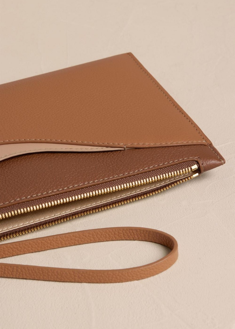 Polene Sierra Pouch Brune | Norge_P88267