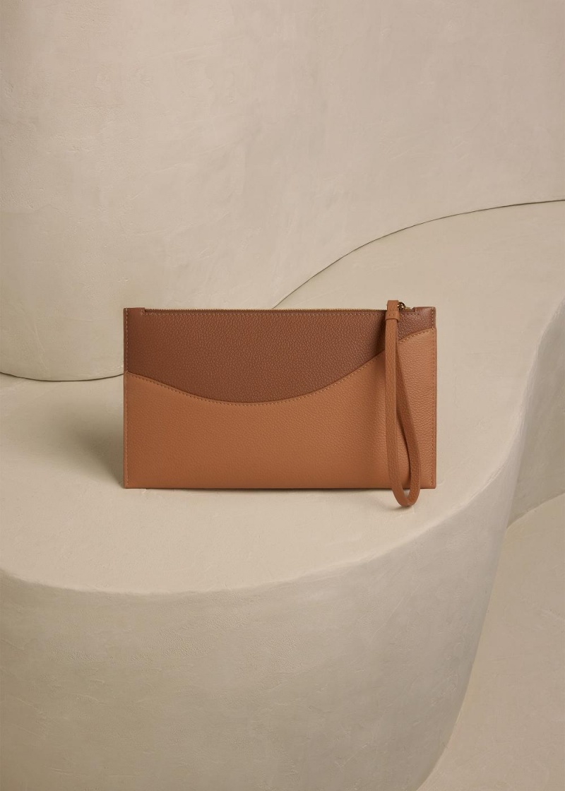 Polene Sierra Pouch Brune | Norge_P88267