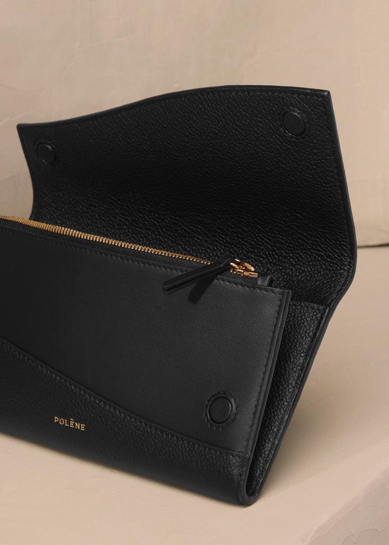 Polene Sierra Wallet Svarte | Norge_P85271