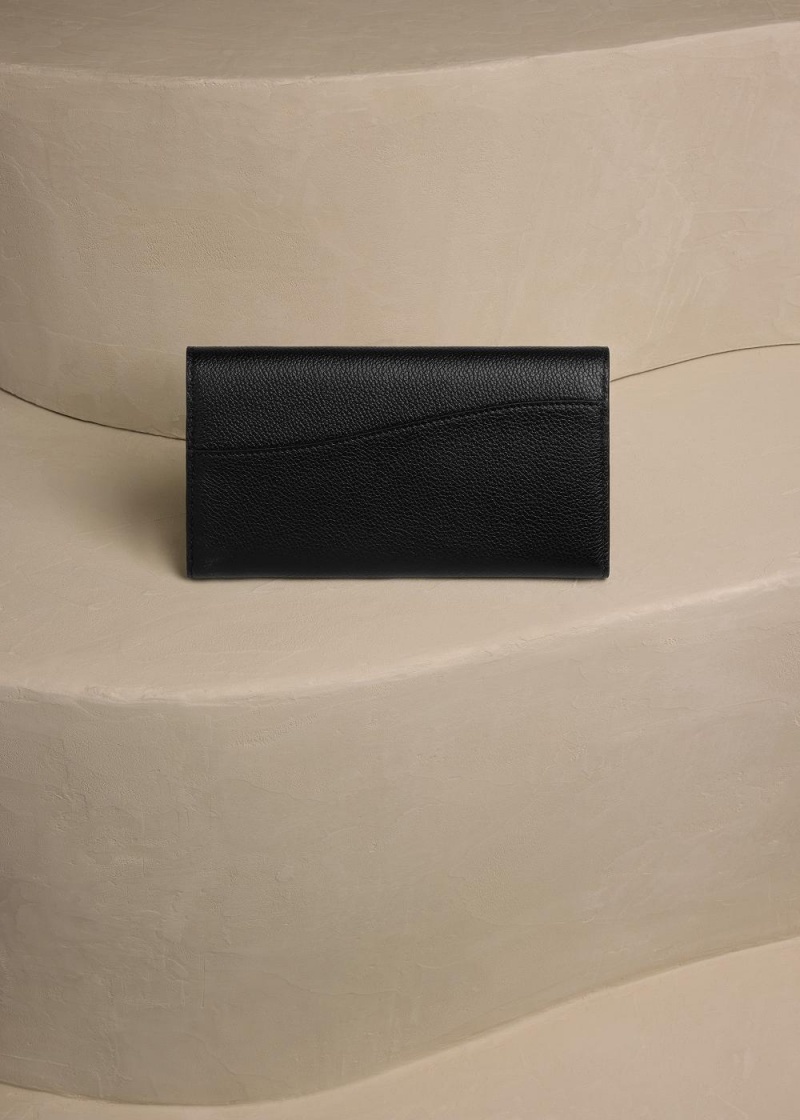 Polene Sierra Wallet Svarte | Norge_P85271